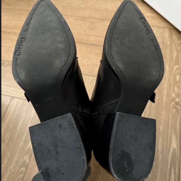 Circus By Sam Edelman Calf Hair And Leather Heeled Boot, size 6 - Picture 7 of 9